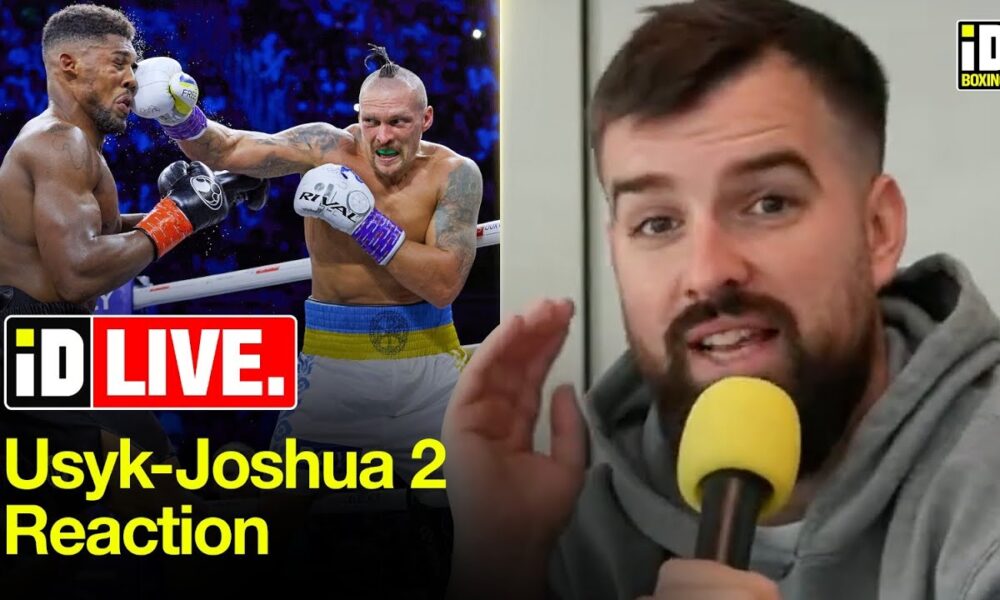 LIVE SHOW: Usyk-Joshua 2 Post-Fight Reaction