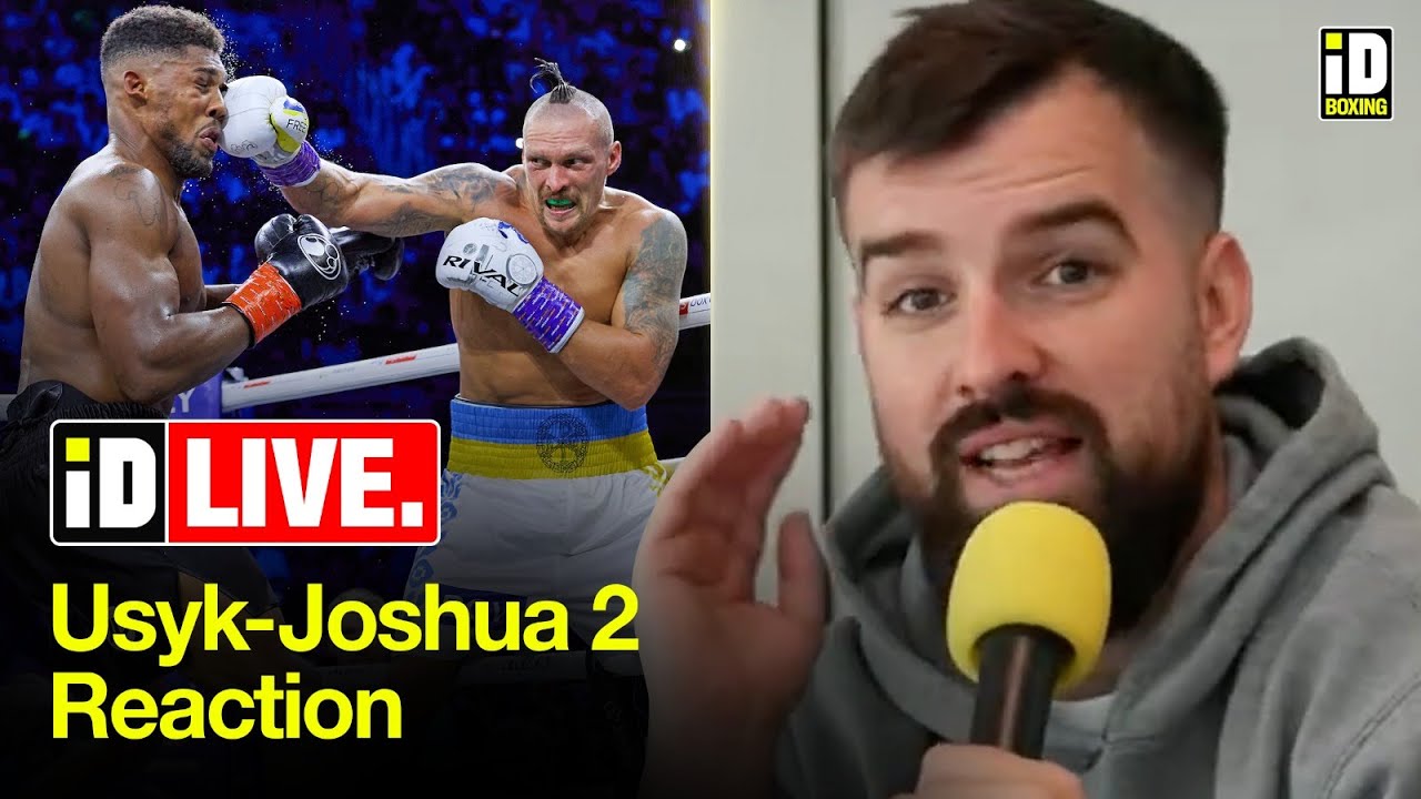 LIVE SHOW: Usyk-Joshua 2 Post-Fight Reaction