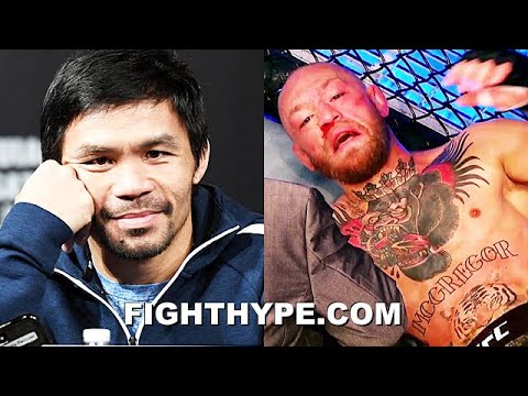 MANNY PACQUIAO REACTS TO CONOR MCGREGOR KNOCKED OUT BY DUSTIN POIRIER: "ANYTHING CAN HAPPEN"