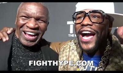 MAYWEATHER HUGS & THANKS FATHER FOR BEST ADVICE TO MAKE MILLIONS; PRAISES ULTIMATE SACRIFICE