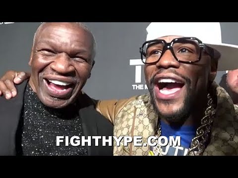 MAYWEATHER HUGS & THANKS FATHER FOR BEST ADVICE TO MAKE MILLIONS; PRAISES ULTIMATE SACRIFICE