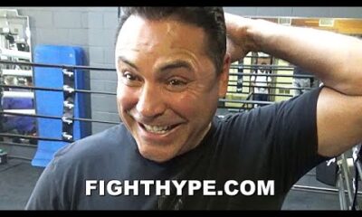 OSCAR DE LA HOYA REACTS TO ANDERSON SILVA BEATING CHAVEZ JR. & CLARESSA SHIELDS "BALLS" TO DO MMA