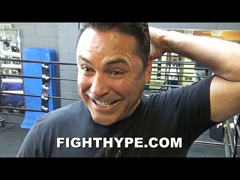 OSCAR DE LA HOYA REACTS TO ANDERSON SILVA BEATING CHAVEZ JR. & CLARESSA SHIELDS "BALLS" TO DO MMA