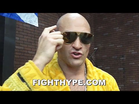 "RUIZ IS TOO SKINNY" - TYSON FURY TELLS ANDY RUIZ STOP "FAT BELLY" WORRY; REACTS TO ARREOLA WIN