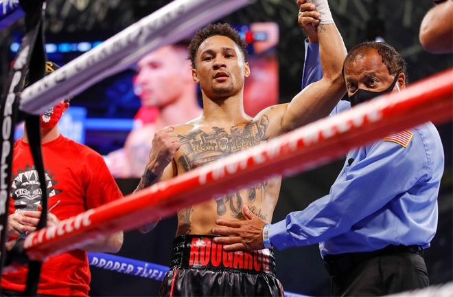 Regis Prograis has had his win over Ivan Redkach overturned from a technical decision to a TKO by the Georgia Commission Photo Credit: Esther Lin/SHOWTIME