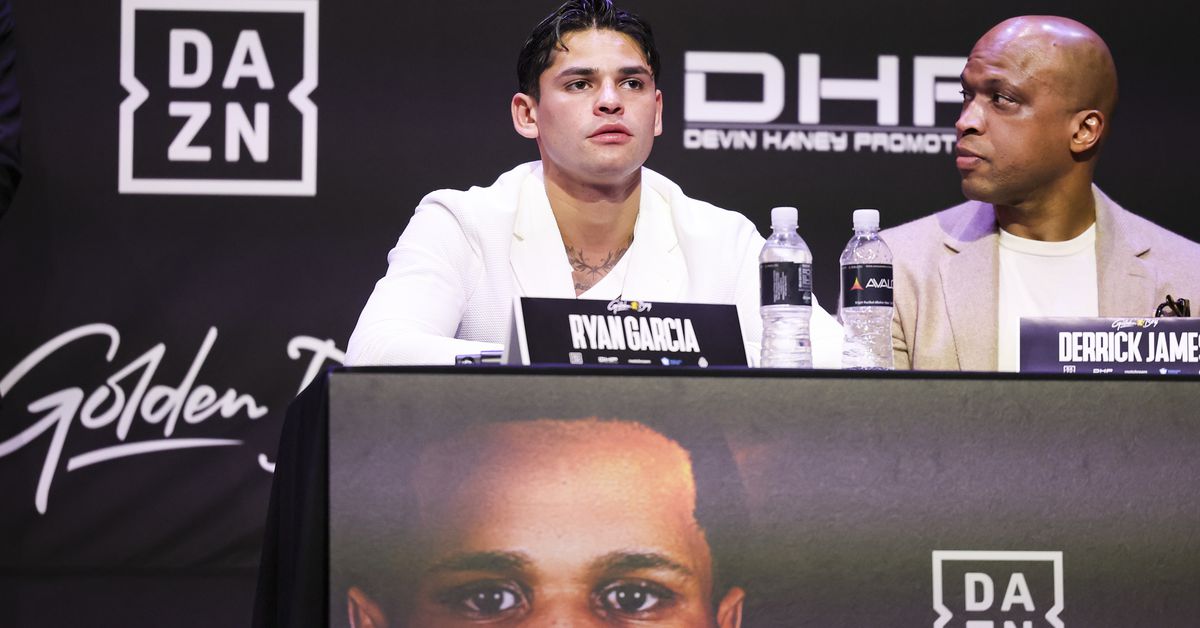 Ryan Garcia confident before his fight with Devin Haney