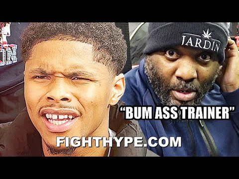 SHAKUR STEVENSON TRASHES GERVONTA DAVIS "BUM ASS TRAINER"; RESPONDS TO COACH ELLIS DISS