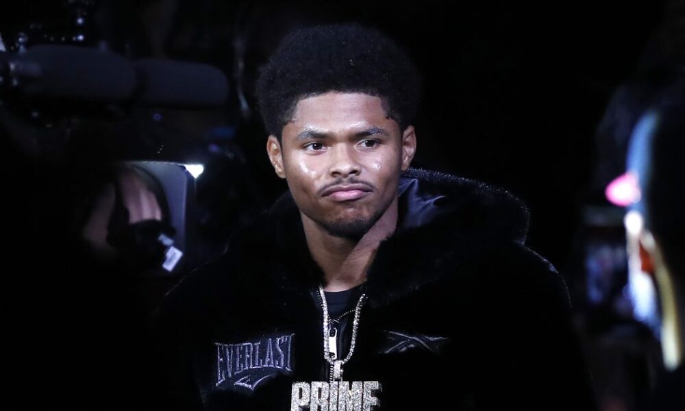 Shakur Stevenson and Harutyunan, the last fight under the Top Rank contract