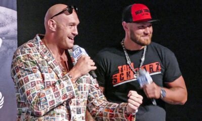 'THE GYPSY KING' Starts Press Conference WITH A BANG! - Tyson Fury vs. Tom Schwarz