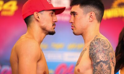 Image: Teofimo Lopez 139.4 vs. Steve Claggett 139.5 - Weigh-in Results for Saturday on ESPN