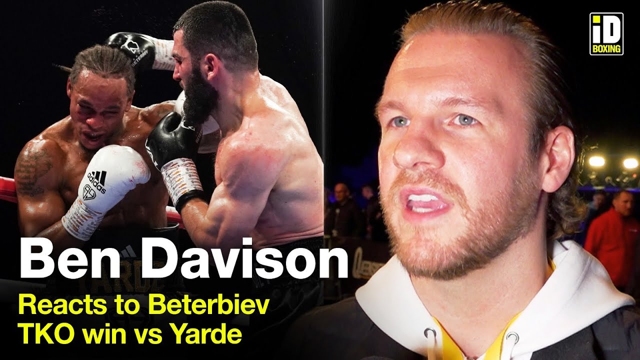 "The Stoppage Was Perfectly Timed!" Ben Davison On Beterbiev TKO Win