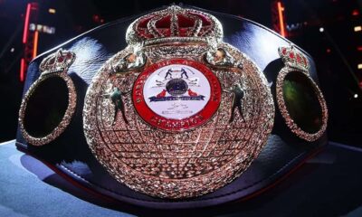 WBA heavyweight title belt World Boxing Association