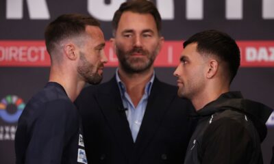 WHO BLINKS? | Josh Taylor vs Jack Catterall 2 | FACE OFF | Matchroom Boxing & Eddie Hearn