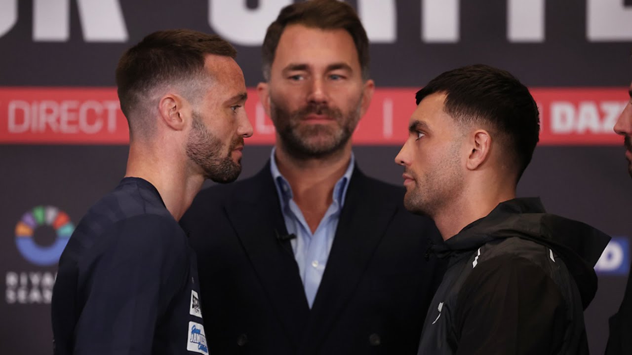 WHO BLINKS? | Josh Taylor vs Jack Catterall 2 | FACE OFF | Matchroom Boxing & Eddie Hearn