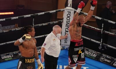 Arthur overcame Yarde by split decision in December Photo Credit: Round ‘N’ Bout Media/Queensberry Promotions