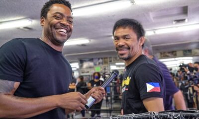 42yo Manny Pacquiao on AGEING & TRAINING vs Errol Spence | Media Workout