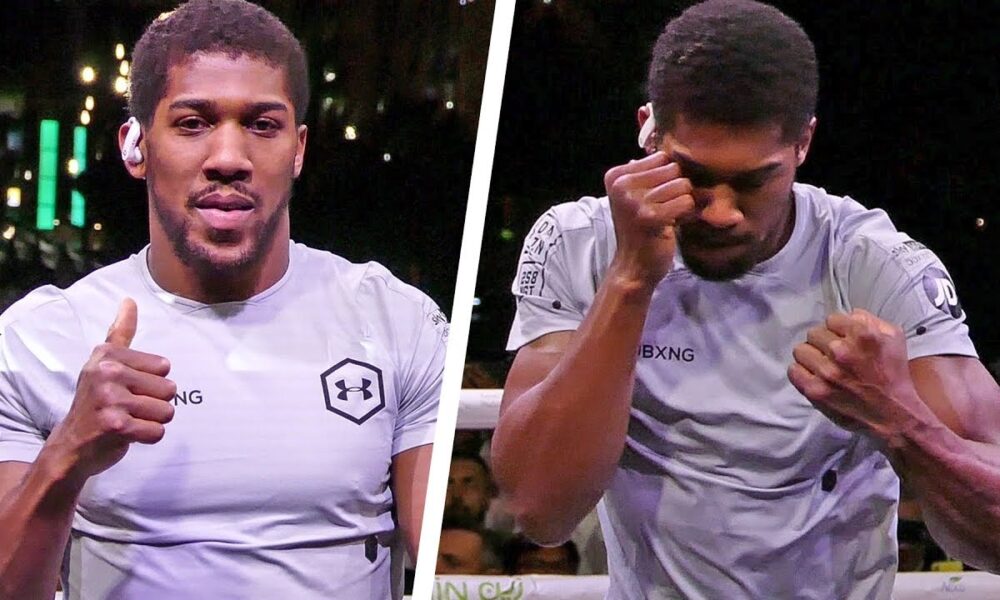 ANTHONY JOSHUA - Ready For Revenge? - FULL PUBLIC WORKOUT in Saudi Arabia | Ruiz v Joshua II