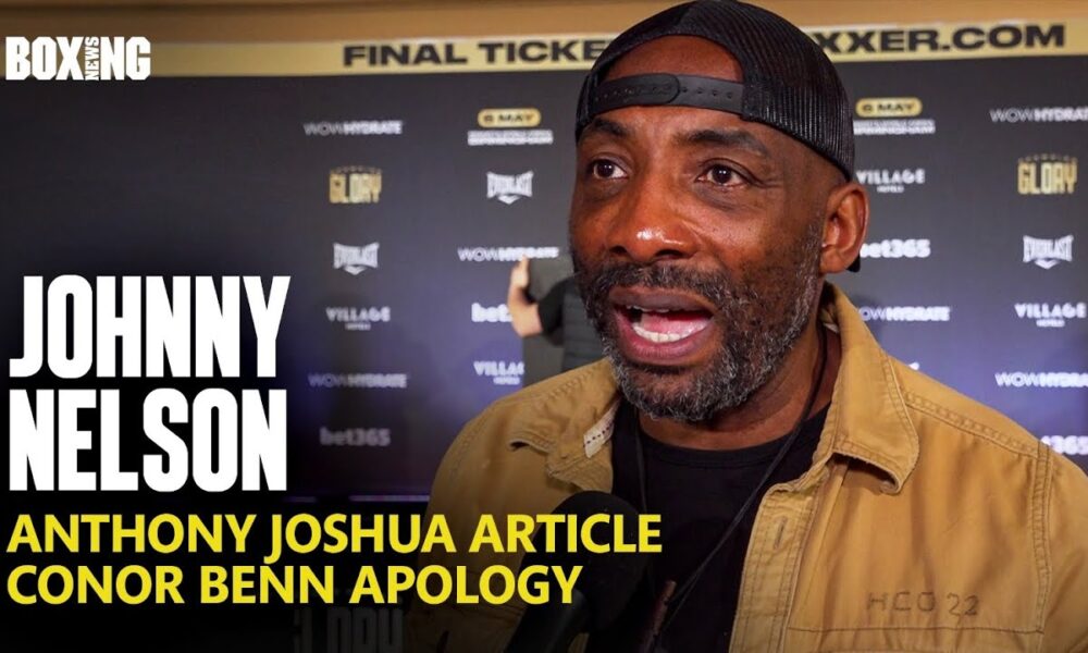 "Anthony Joshua Needs A Break!" - Johnny Nelson