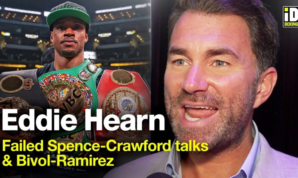 "Blame Me!" Eddie Hearn Mocks PBC Over Failed Spence-Crawford Talks