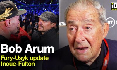 Bob Arum Updates On Fury-Usyk, Inoue-Fulton & Haney-Lomachenko