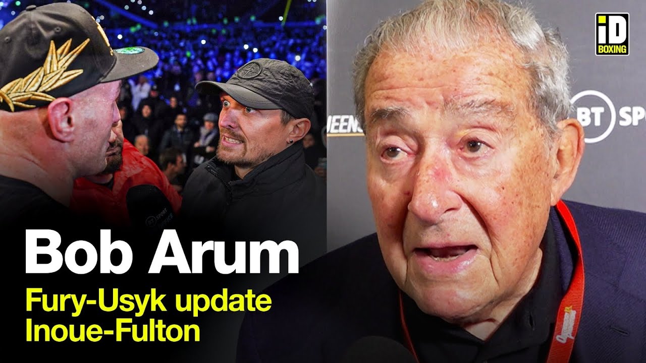 Bob Arum Updates On Fury-Usyk, Inoue-Fulton & Haney-Lomachenko