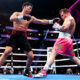 Zhang Zhilei knocked out Scott Alexander in the first round of a heavyweight fight at T-Mobile Arena in Las Vegas. Photo Credit: Ed Mulholland/Matchroom.