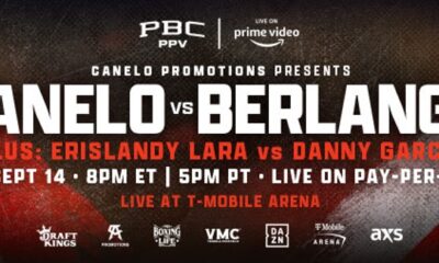 Image: Canelo vs. Berlanga: A Mexico vs. Puerto Rico Fight Set for September 14th