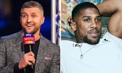 Froch and Joshua used to be on good terms
