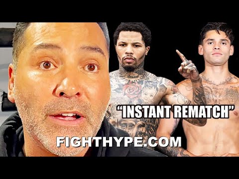 DE LA HOYA REVEALS NEW GERVONTA DAVIS VS. RYAN GARCIA CONTRACT SIGNING DETAILS: "INSTANT REMATCH"