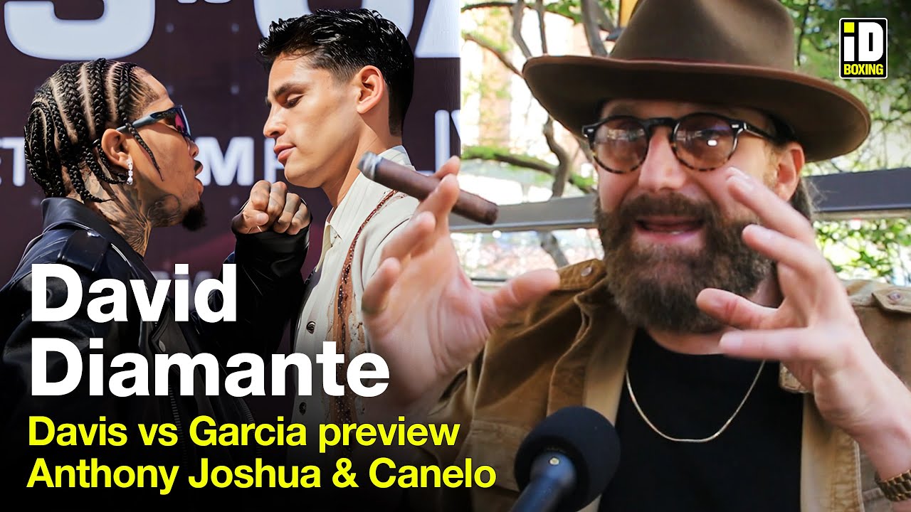 David Diamante Previews Davis vs Garcia | Anthony Joshua & Canelo