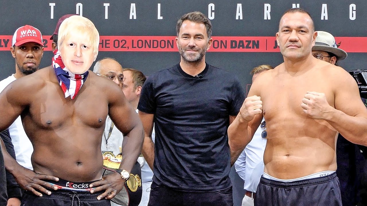 Dereck Chisora vs. Kubrat Pulev 2 • FULL WEIGH IN & FINAL FACE OFF • Matchroom Boxing