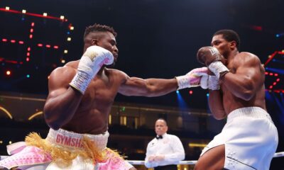 Dillian Whyte believes Francis Ngannou is too happy with Anthony Joshua's presence