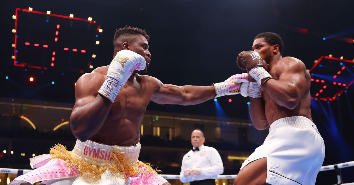 Dillian Whyte believes Francis Ngannou is too happy with Anthony Joshua's presence