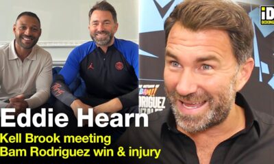 Eddie Hearn On Kell Brook Talks & Jesse 'Bam' Rodriguez Win/Injury