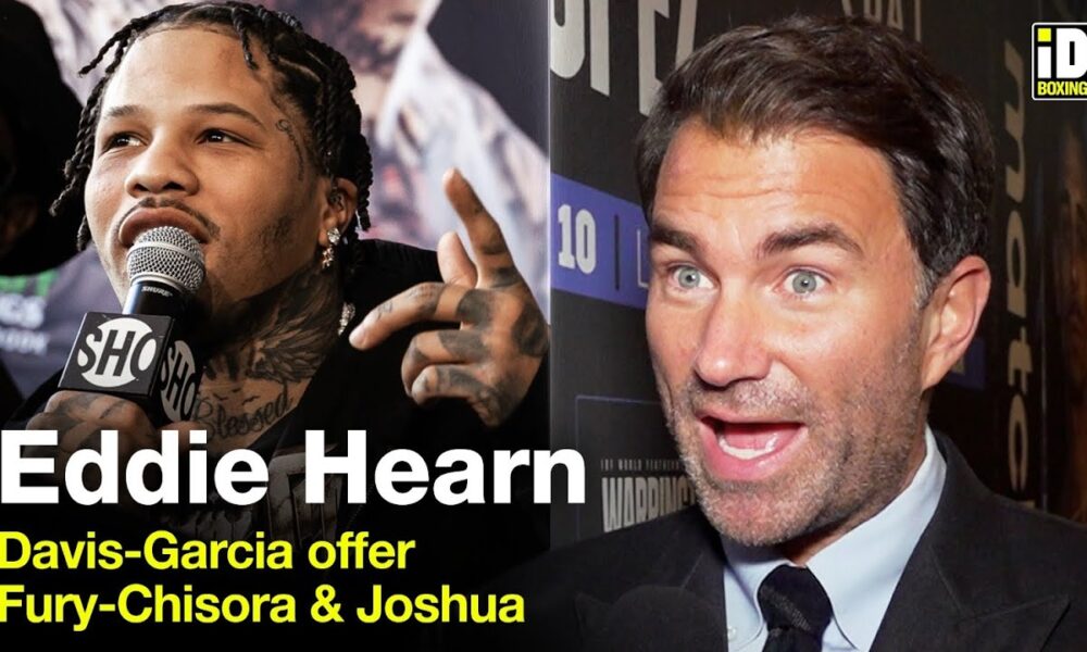 Eddie Hearn Reacts To Gervonta Davis Revealing Ryan Garcia Offer, Joshua & Fury