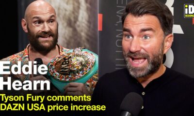 Eddie Hearn Responds To Tyson Fury Comments, DAZN USA Price Increase