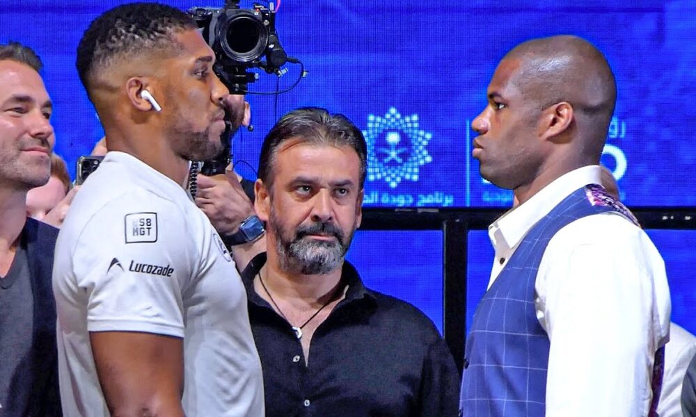 FACE OFF | Anthony Joshua vs. Daniel Dubois • HEAVYWEIGHTS HEAD TO HEAD in Wembley | DAZN Boxing