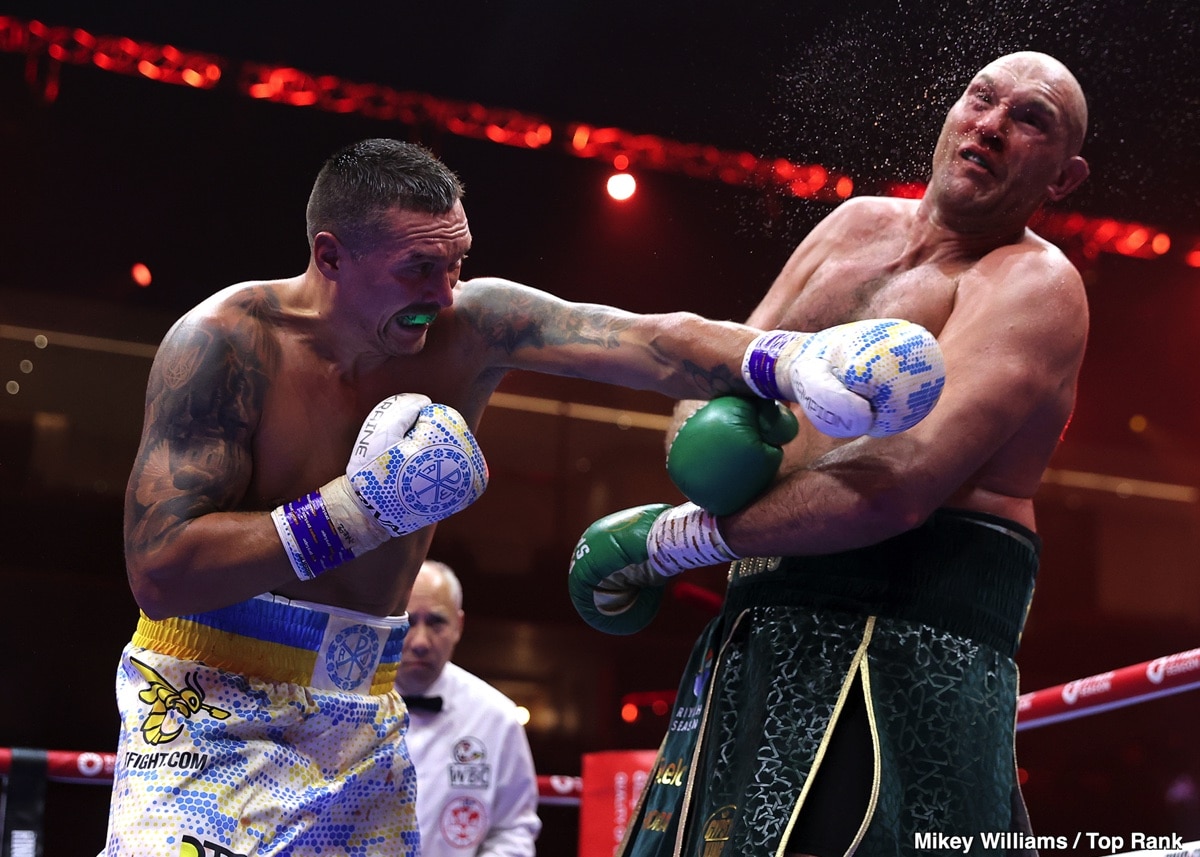 Image: Fury Needs a Drastic Change for Usyk Rematch