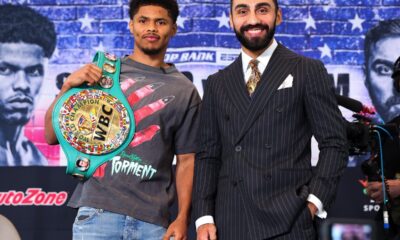 Image: Harutyunyan Claims Even Shakur Stevenson's Fans Want Him to Lose Due to "Boring" Fighting Style