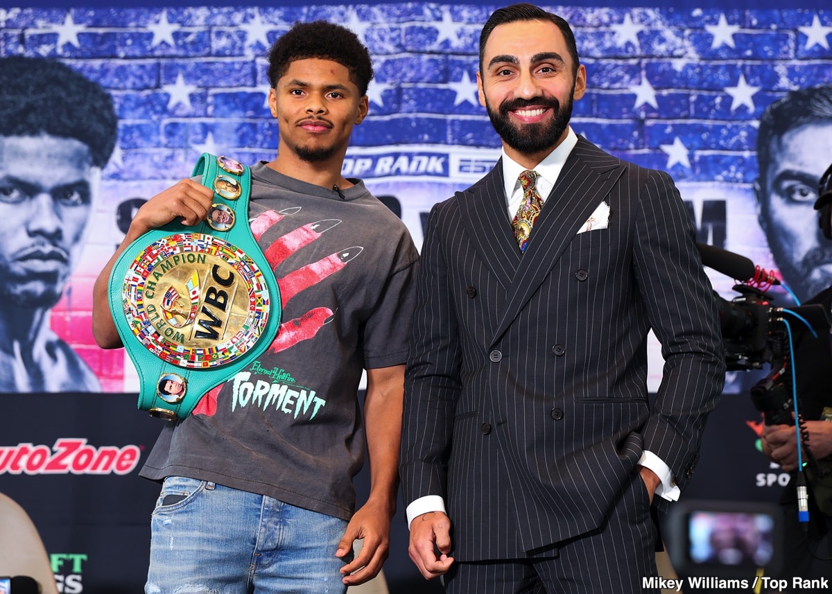 Image: Harutyunyan Claims Even Shakur Stevenson's Fans Want Him to Lose Due to "Boring" Fighting Style