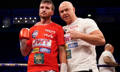 Davies Jr fights for the first time since March 2020 Photo Credit: Mark Robinson/Matchroom Boxing