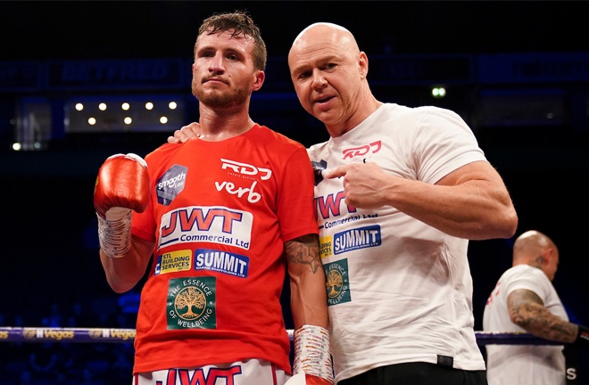 Davies Jr fights for the first time since March 2020 Photo Credit: Mark Robinson/Matchroom Boxing