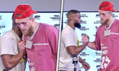 Jake Paul & Tyron Woodley SQUASH BEEF after Rematch Fight