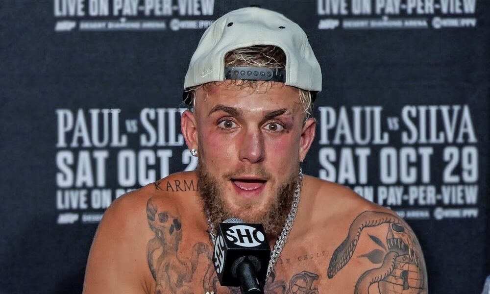 Jake Paul • FULL POST FIGHT PRESS CONFERENCE vs. Anderson Silva • ShowTime Boxing