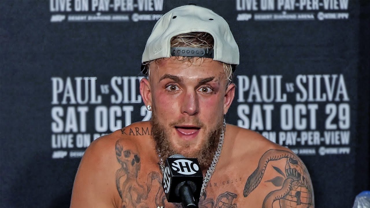 Jake Paul • FULL POST FIGHT PRESS CONFERENCE vs. Anderson Silva • ShowTime Boxing