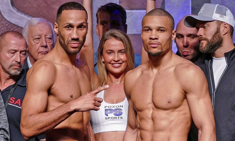 James DeGale vs. Chris Eubank Jr FULL WEIGH IN & FINAL FACE OFF | ITV Box Office