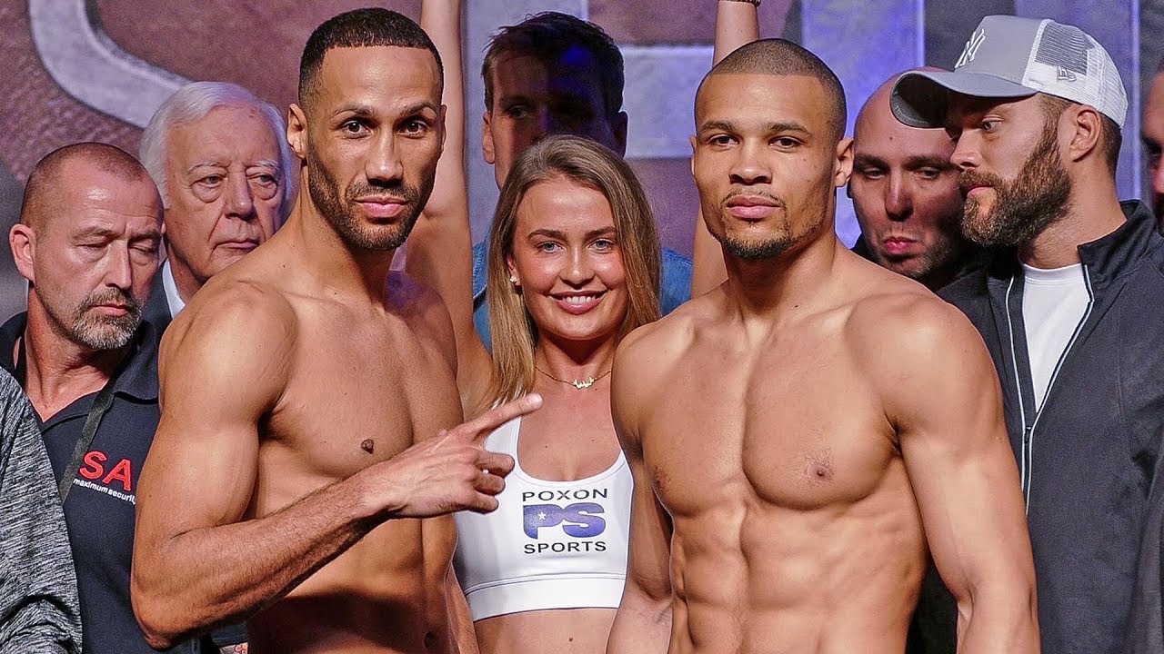 James DeGale vs. Chris Eubank Jr FULL WEIGH IN & FINAL FACE OFF | ITV Box Office