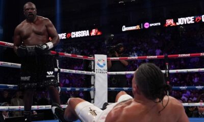 Chisora prevailed with a unanimous decision win over Joyce Photo Credit: Stephen Dunkley/Queensberry Promotions