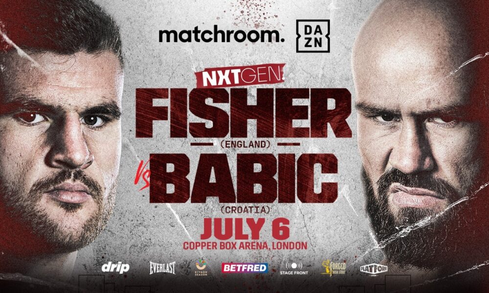 Johnny Fisher Vs. Alen Babic on July 6th, live on DAZN