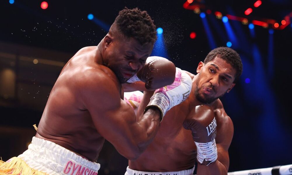 KNOCKOUT! Anthony Joshua destroys Francis Ngannou with a monstrous shot